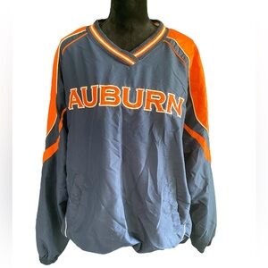 58 Sports Auburn Tigers Windbreaker Pullover Jacket